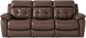 Image 1 of leather reclining sofa worth buying
