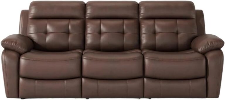 Image 1 of leather reclining sofa worth buying