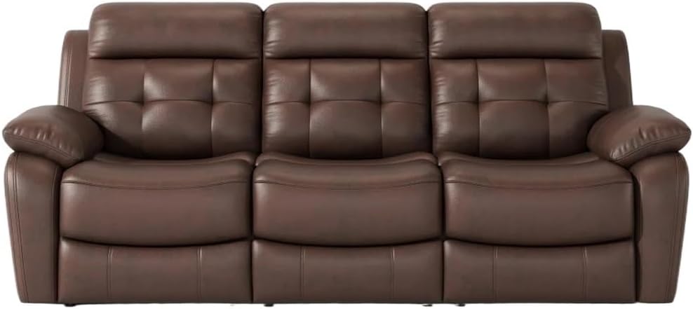 leather reclining sofa worth buying,should I buy a leather reclining sofa,leather recliner sofa pros cons,best non-power reclining sofa,leather sofa with drop down table,BERHUTJ sofa honest opinion - detailed features and technical specifications