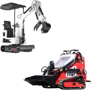 Image 1 of mini excavator skid steer bundle