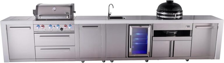 Image 1 of mont alpi premium 4-burner outdoor kitchen island