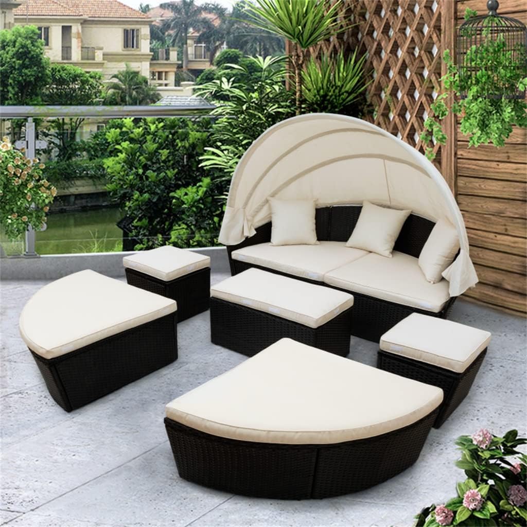 rattan daybed sunbed worth buying,should I buy a rattan daybed,rattan daybed pros and cons,best outdoor sunbed furniture,rattan sunbed vs alternatives,rattan daybed honest assessment performance testing and real-world results