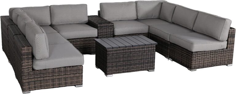 Image 1 of rattan wicker seating group