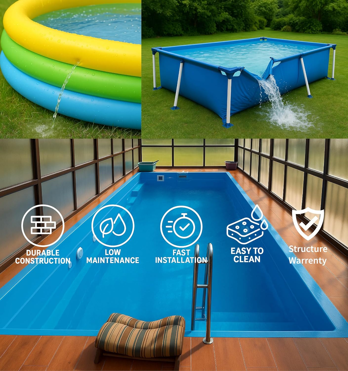 roman style fiberglass pool pros cons,should I buy a fiberglass pool,fiberglass pool vs concrete pool,fiberglass swimming pool installation time,best fiberglass pool for backyard,fiberglass pool worth buying performance testing and real-world results