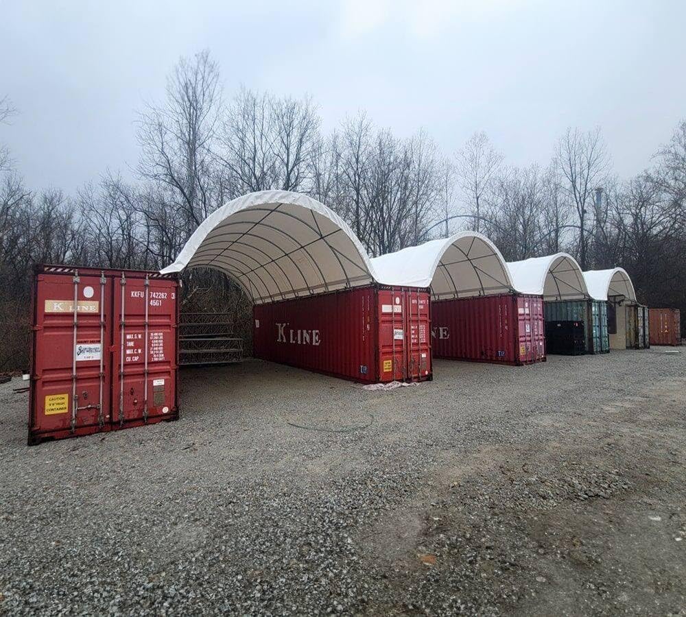 shipping container canopy shelter kit,container roof kit worth buying,shipping container canopy vs shelter,best container shelter for snow load,Mytee products canopy kit honest review alternative,40x40 container cover pros cons performance testing and real-world results