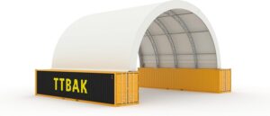 Image 1 of shipping container roof kit 40x40