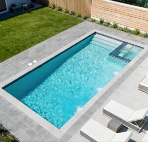 Image 1 of shipping container swimming pool