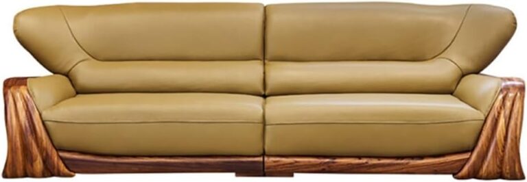 Image 1 of solid wood skeleton sofa worth buying