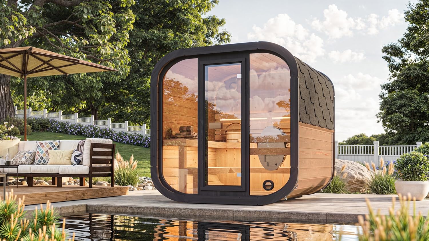 thermowood barrel sauna pure 5,best outdoor barrel sauna for 4 people,thermowood sauna pure 5 pros cons,purchase thermowood barrel sauna,is thermowood barrel sauna worth buying,barrel sauna pure 5 vs alternatives unboxing and complete package contents