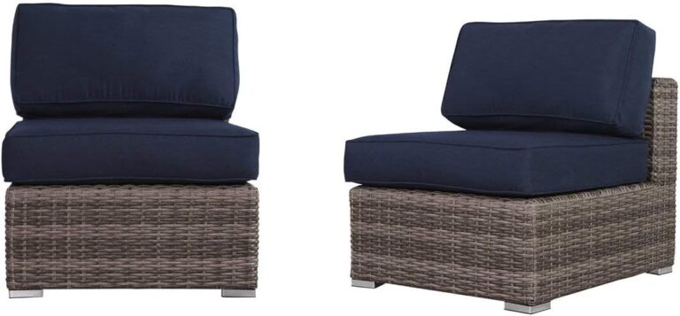 Image 1 of wicker 6 person seating group