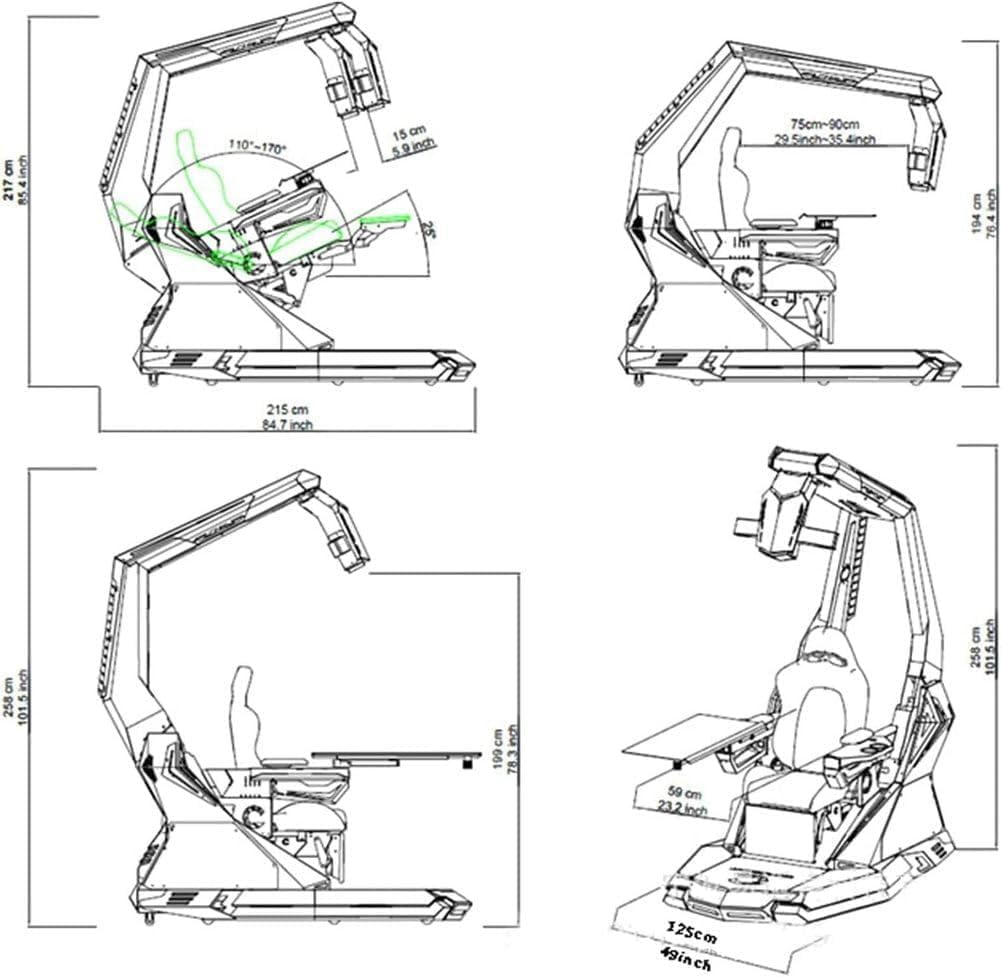 Step-by-step guide for zero gravity computer cockpit worth it,should I buy a zero gravity cockpit,zero gravity cockpit pros cons,best computer cockpit for gaming,dxysyldrun cockpit honest opinion,computer cockpit vs gaming chair - complete tutorial